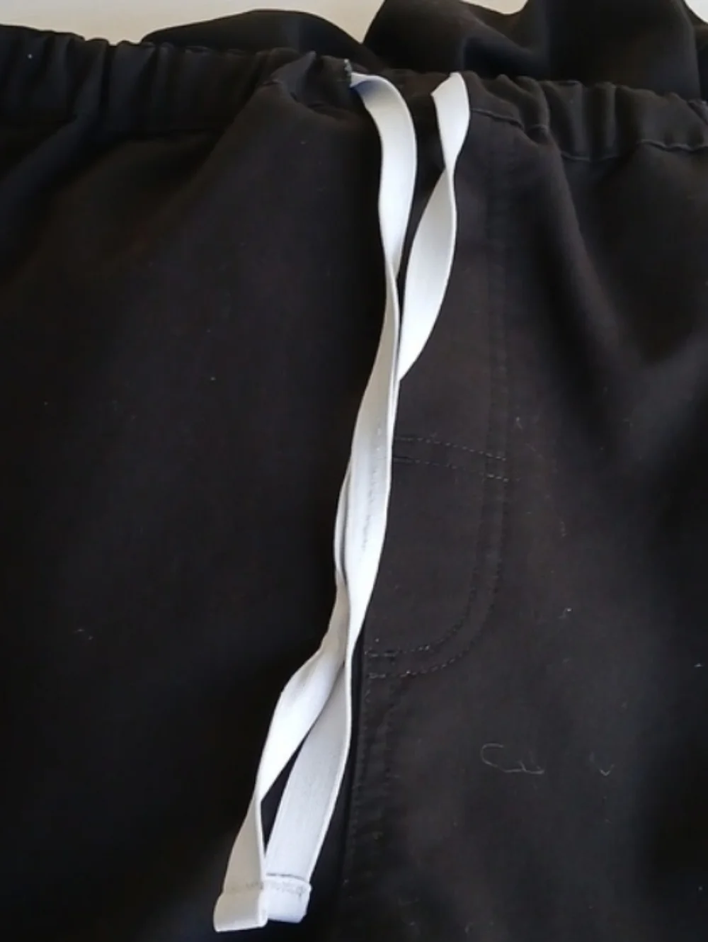 Men’s FIGS Pisco Scrub Pants Black Size XXL